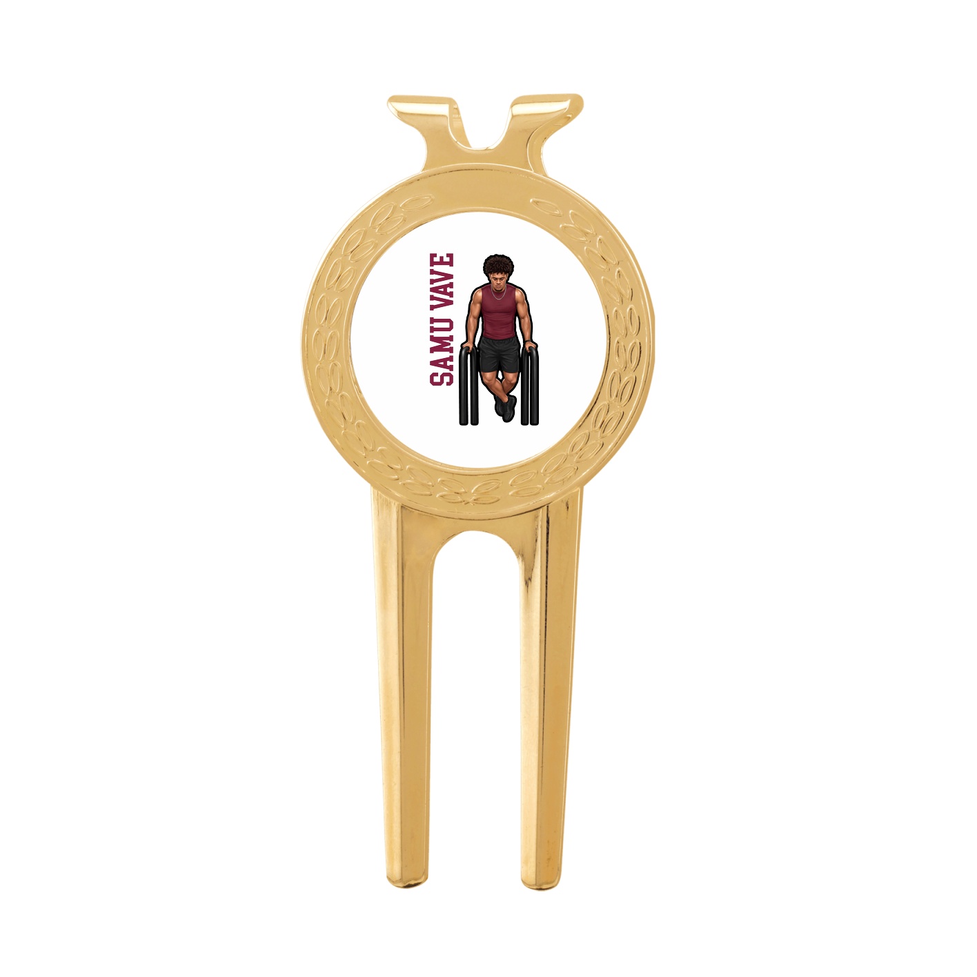 Divot Tool with Ball Marker — Name Vertical in Classic