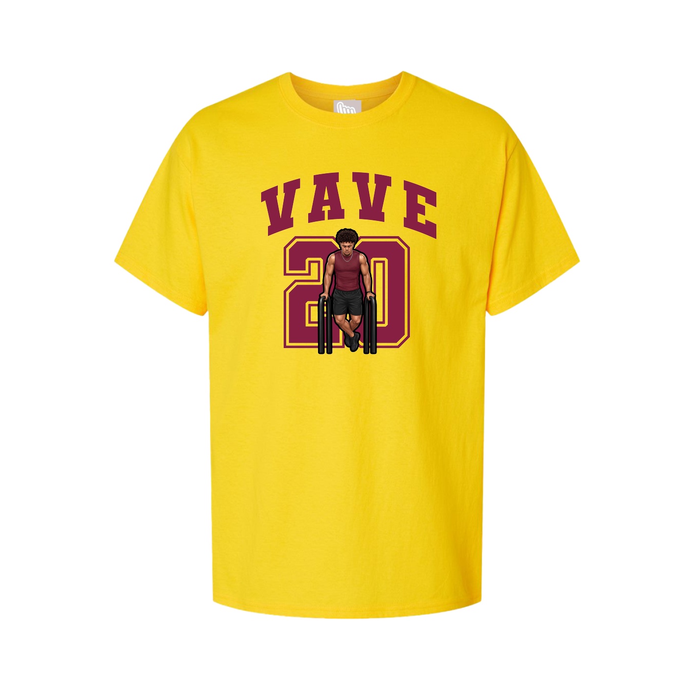 Tee — Number in Gold