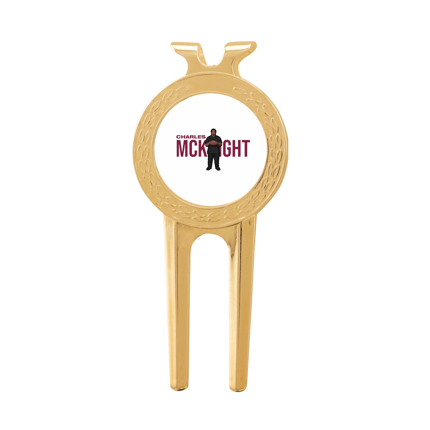 Divot Tool with Ball Marker — Player Name in Classic