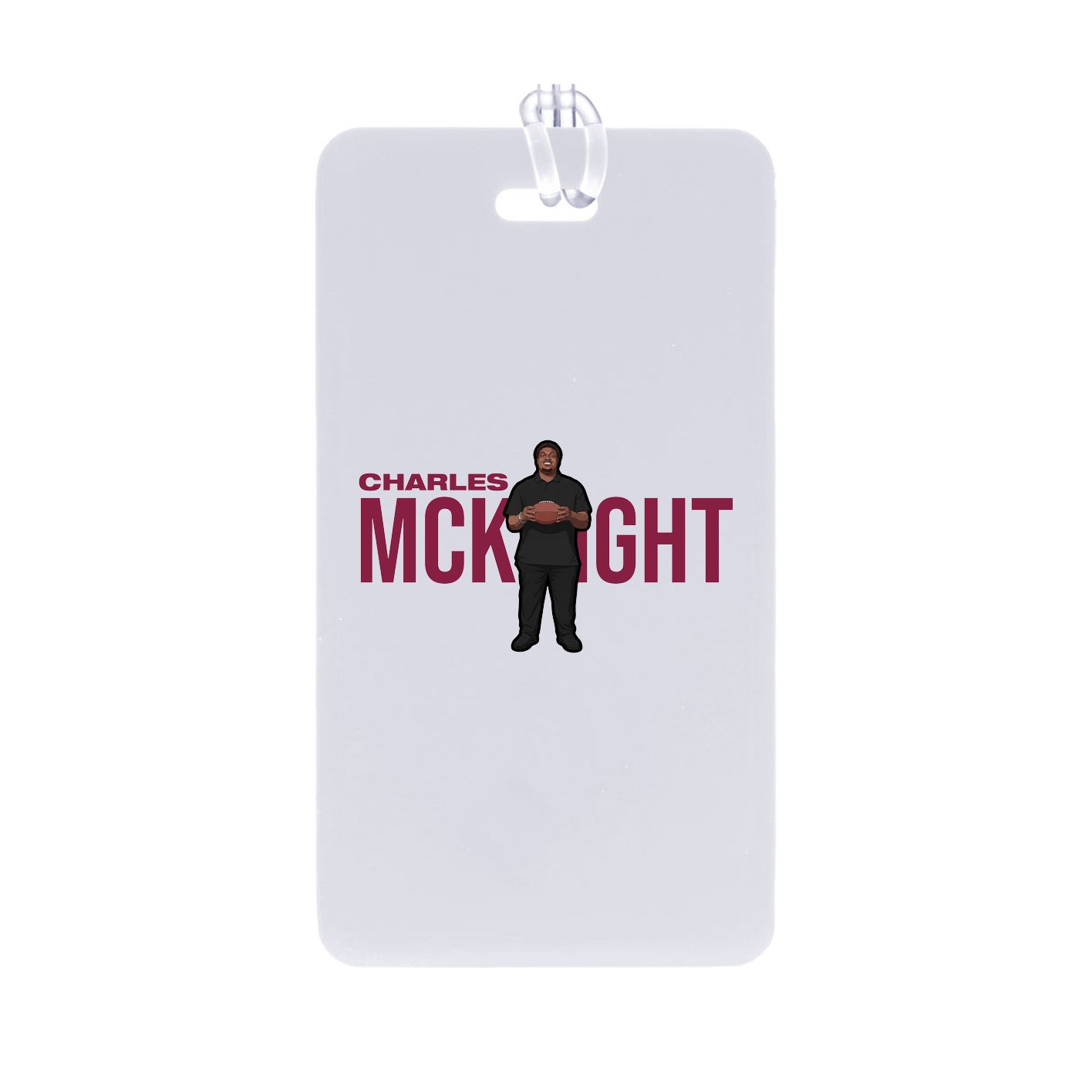 Bag Tag — Player Name in Classic