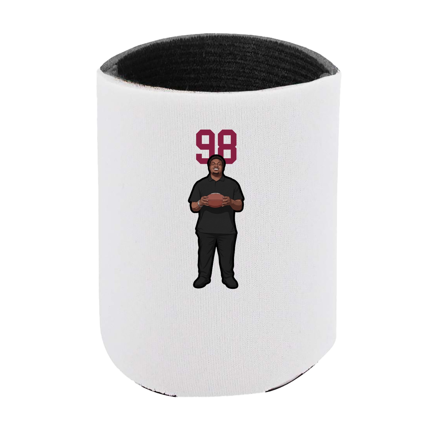 Can Holder — Number Top in White