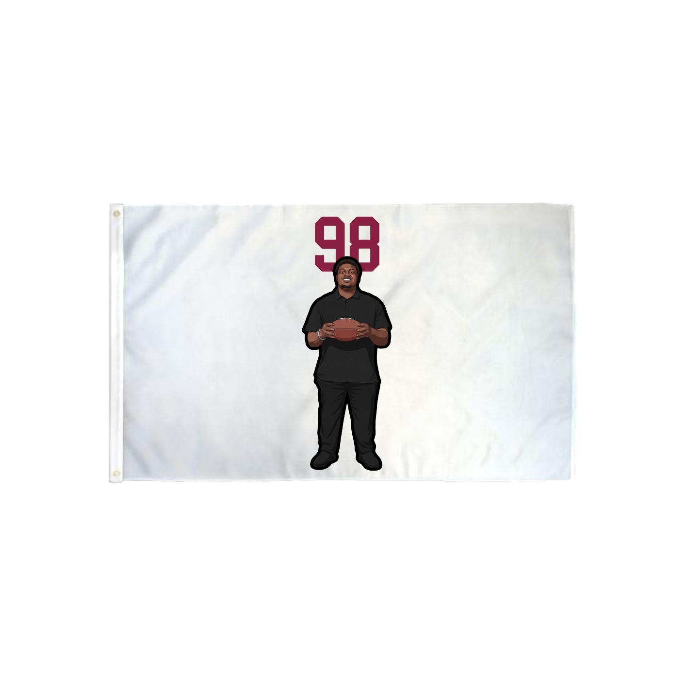 3x5 Flag — Number Top in Classic