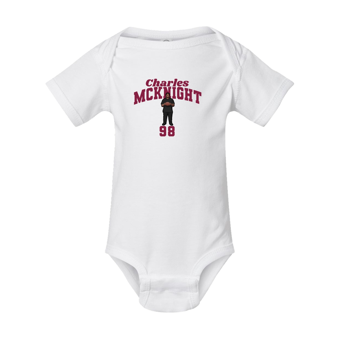 Baby Onesie — Signature Arch in White