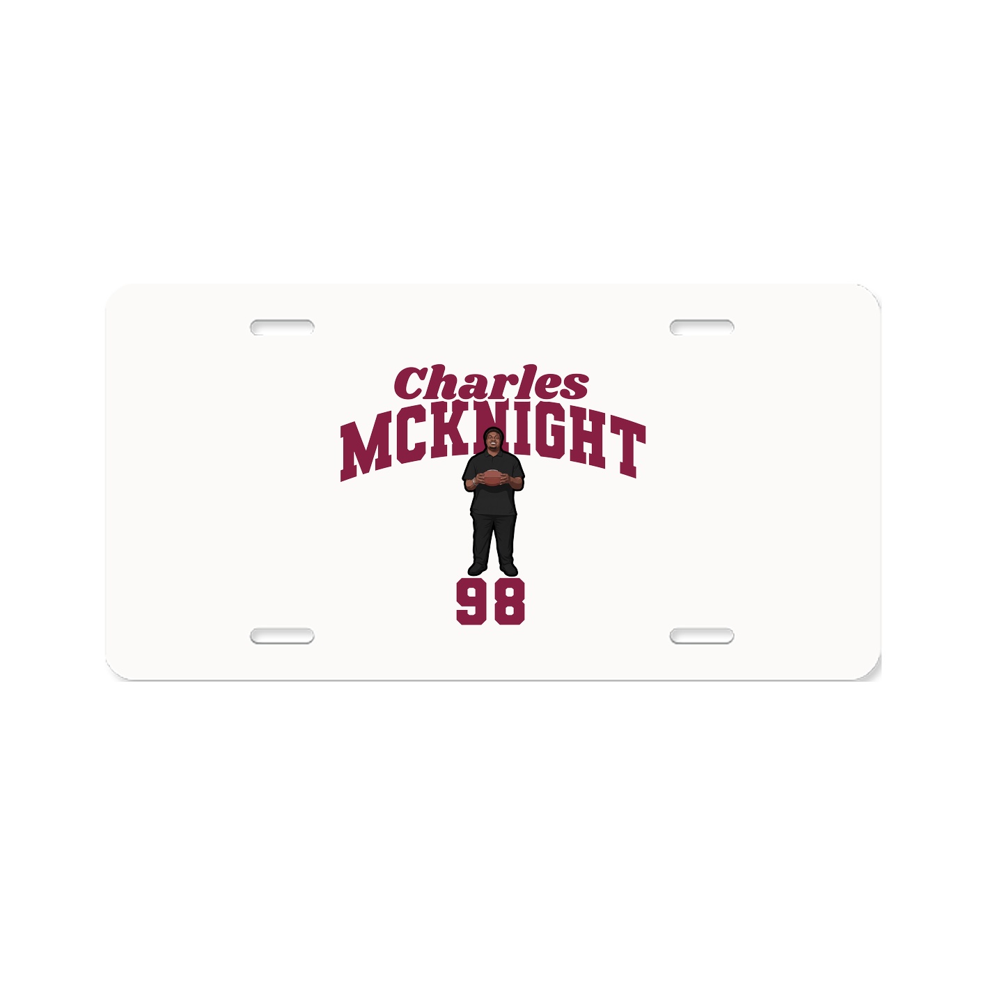 License Plate — Signature Arch in Classic