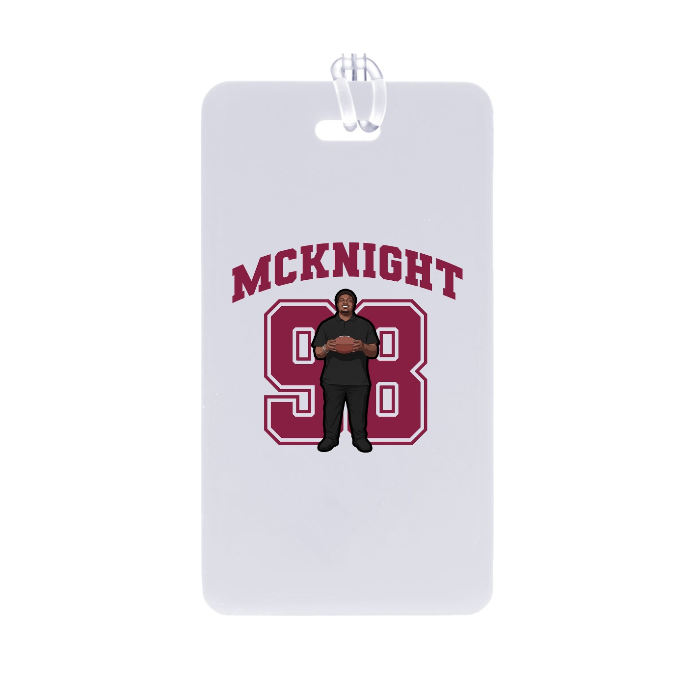 Bag Tag — Number in Classic