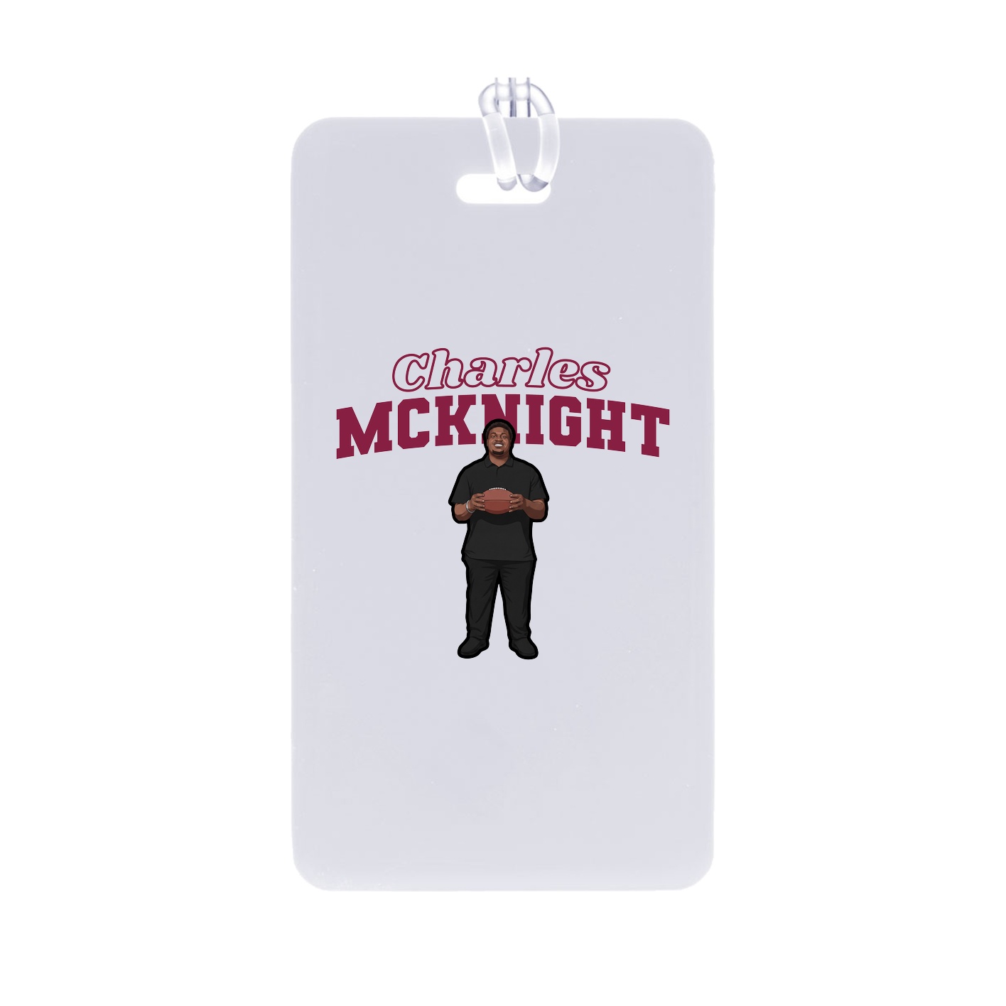 Bag Tag — Name Arch in Classic