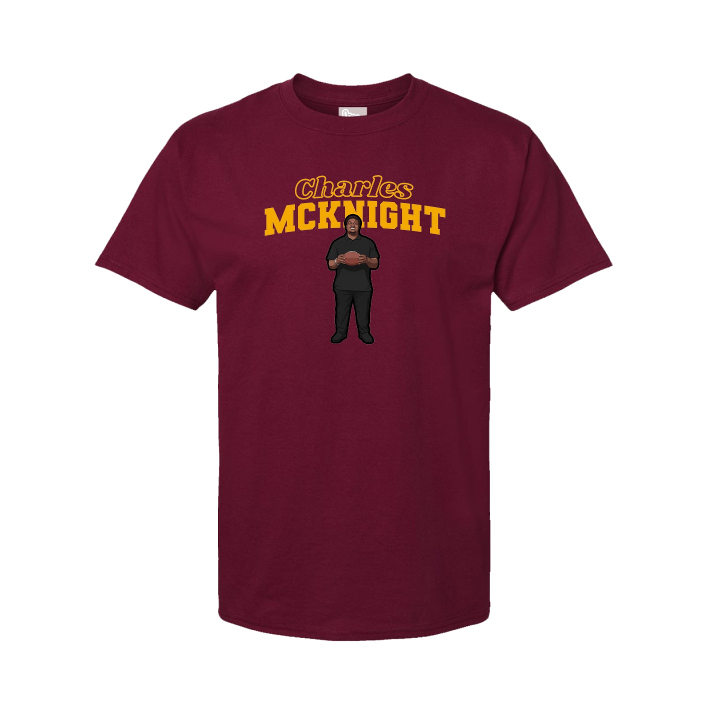 Youth Tee — Name Arch in Cardinal