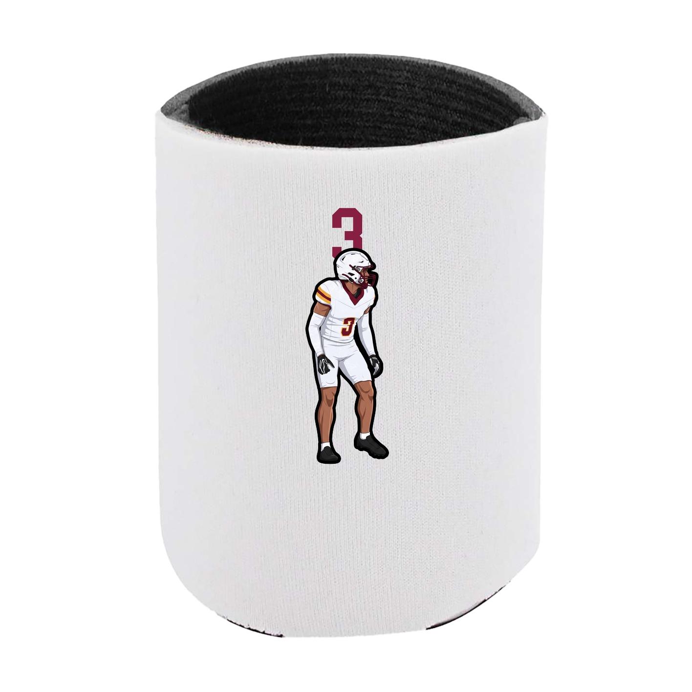 Can Holder — Number Top in White