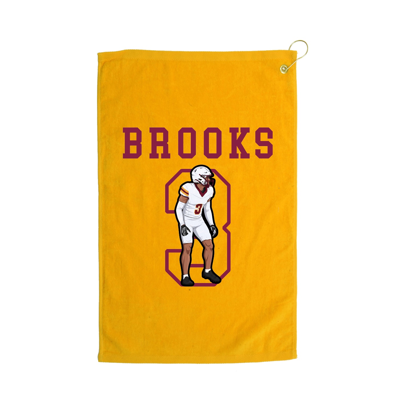 Golf Towel — Shirsey in Gold