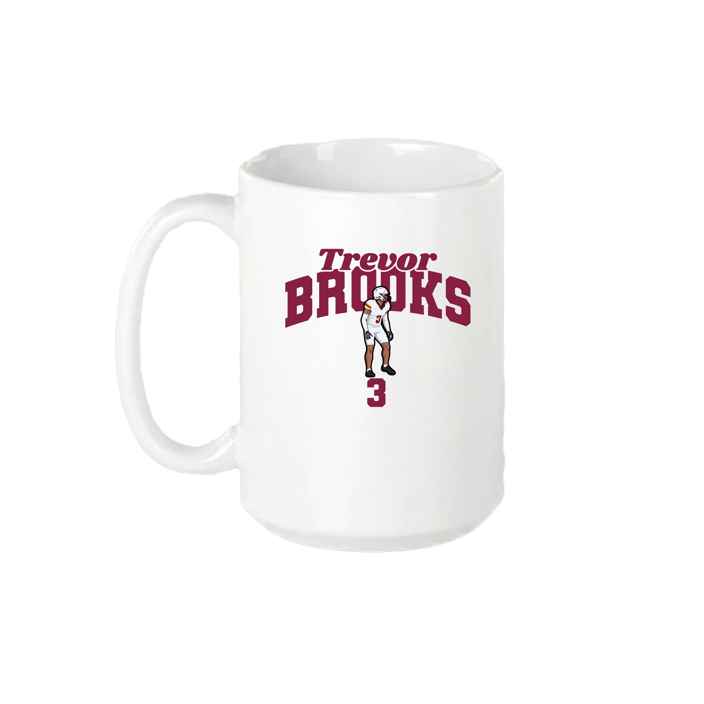 15oz Coffee Mug — Signature Arch in White