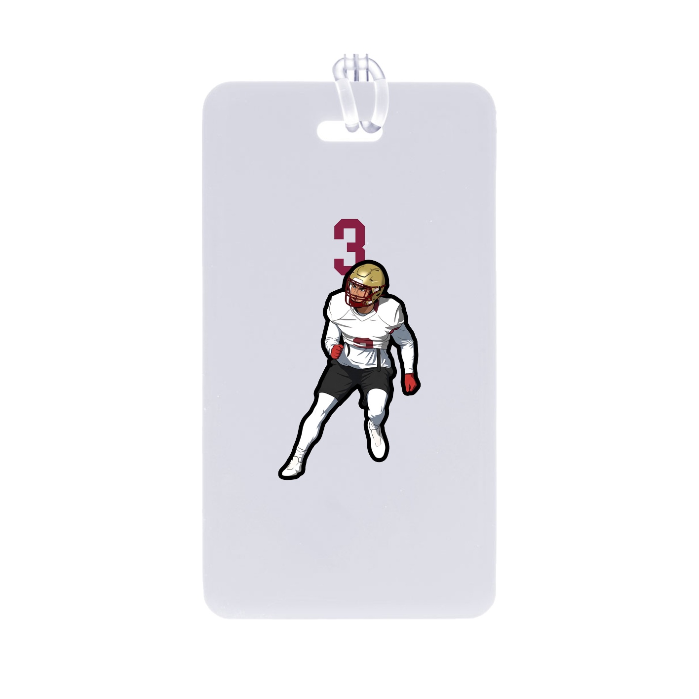 Bag Tag — Number Top in Classic