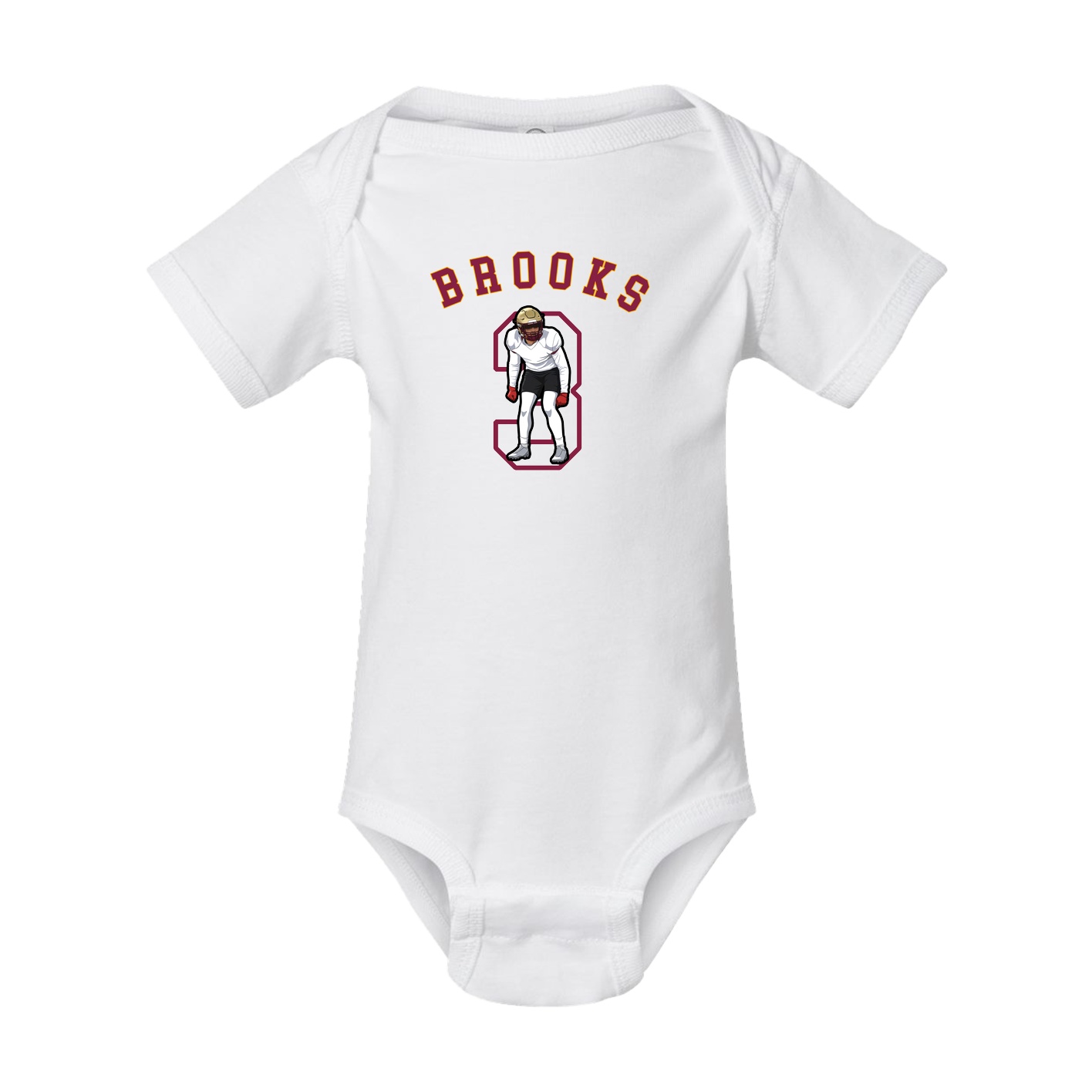 Baby Onesie — Shirsey Arch in White