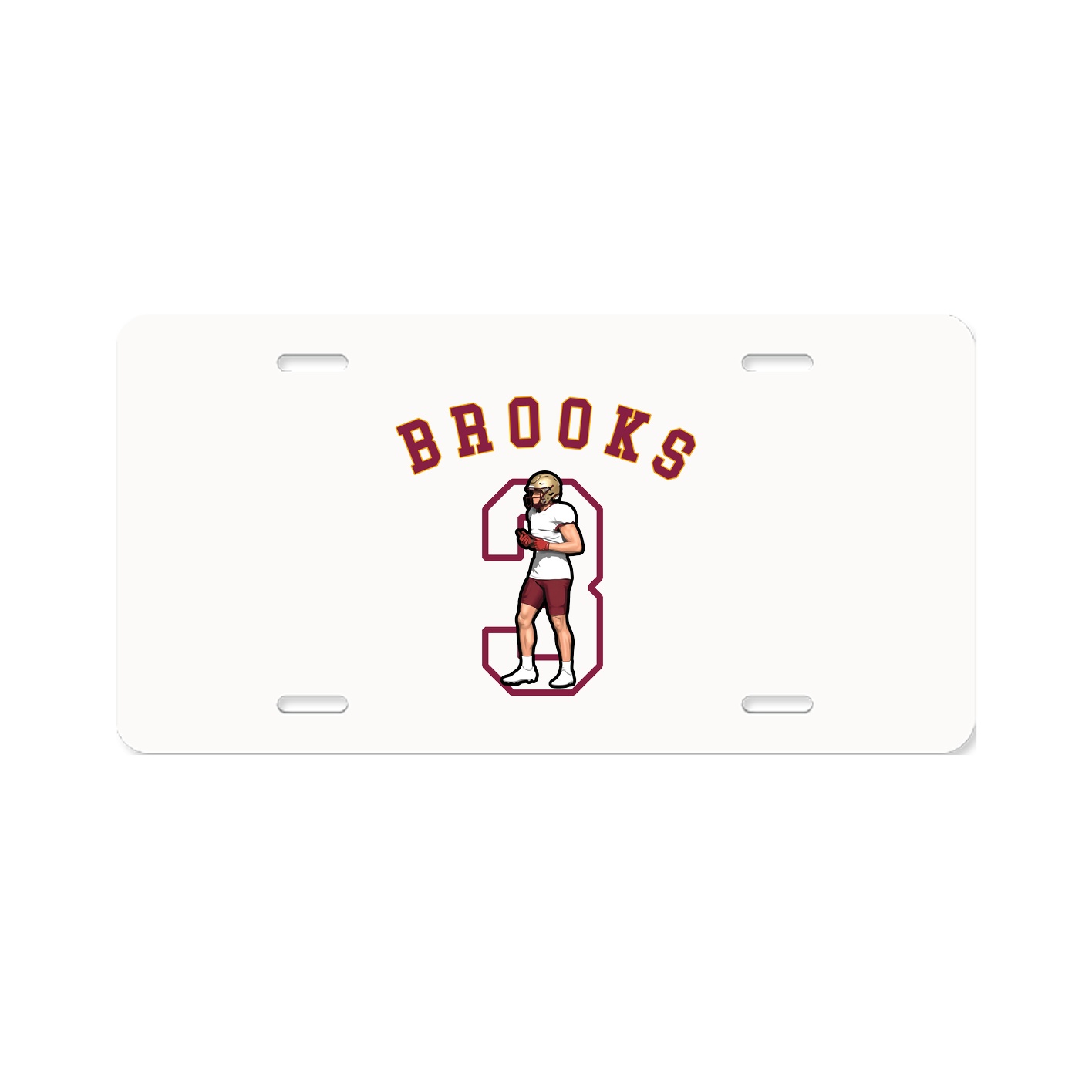 License Plate — Shirsey Arch in Classic
