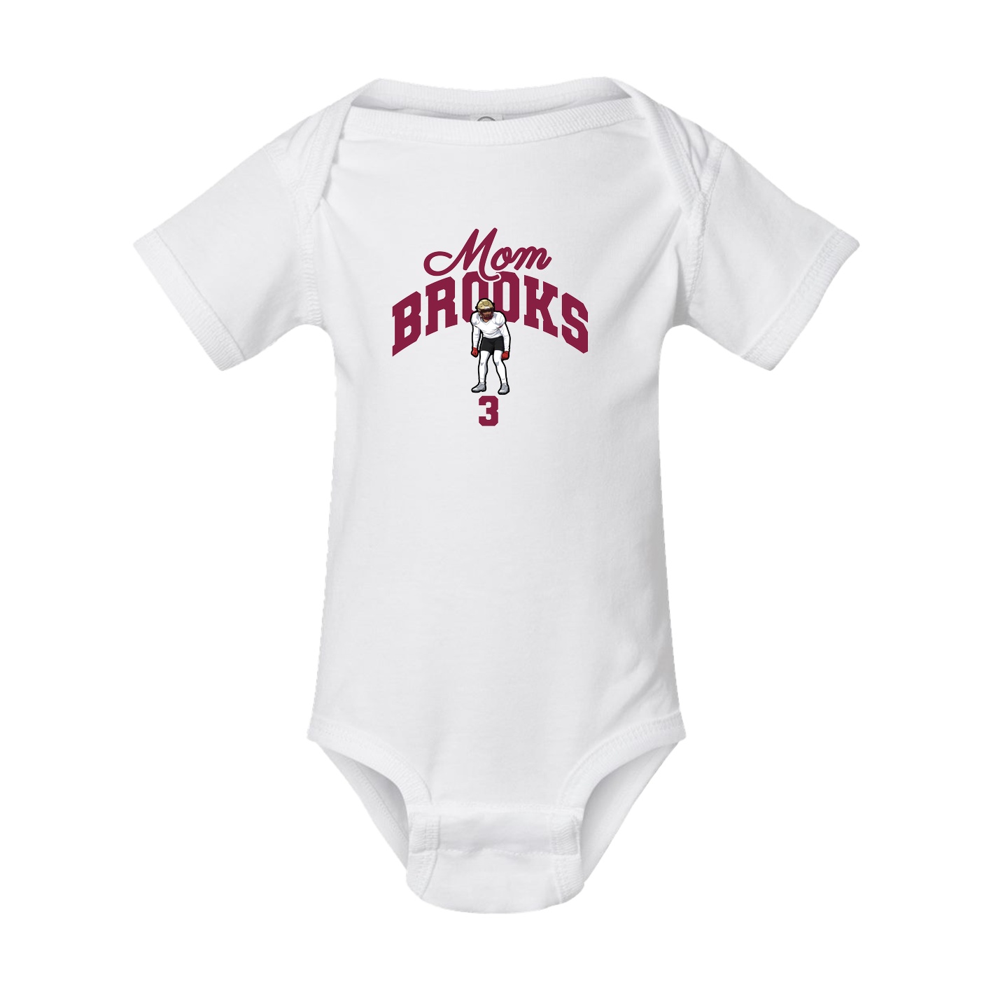 Baby Onesie — Mothers Day Arch in White