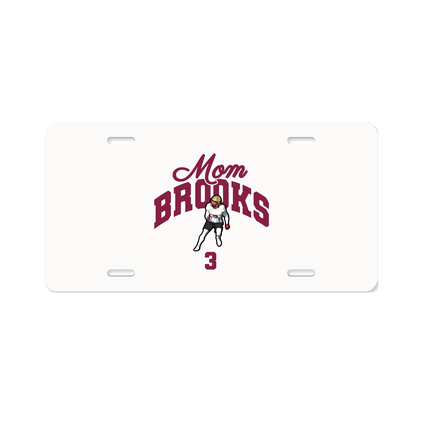 License Plate — Mothers Day Arch in Classic