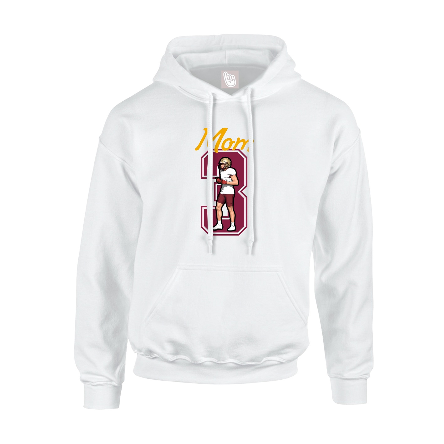 Youth Hoodie — Mothers Day Shirsey in White