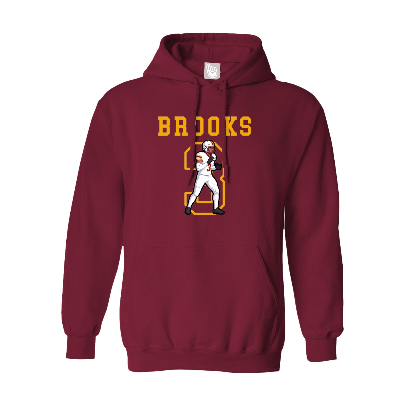 Hoodie — Shirsey in Cardinal