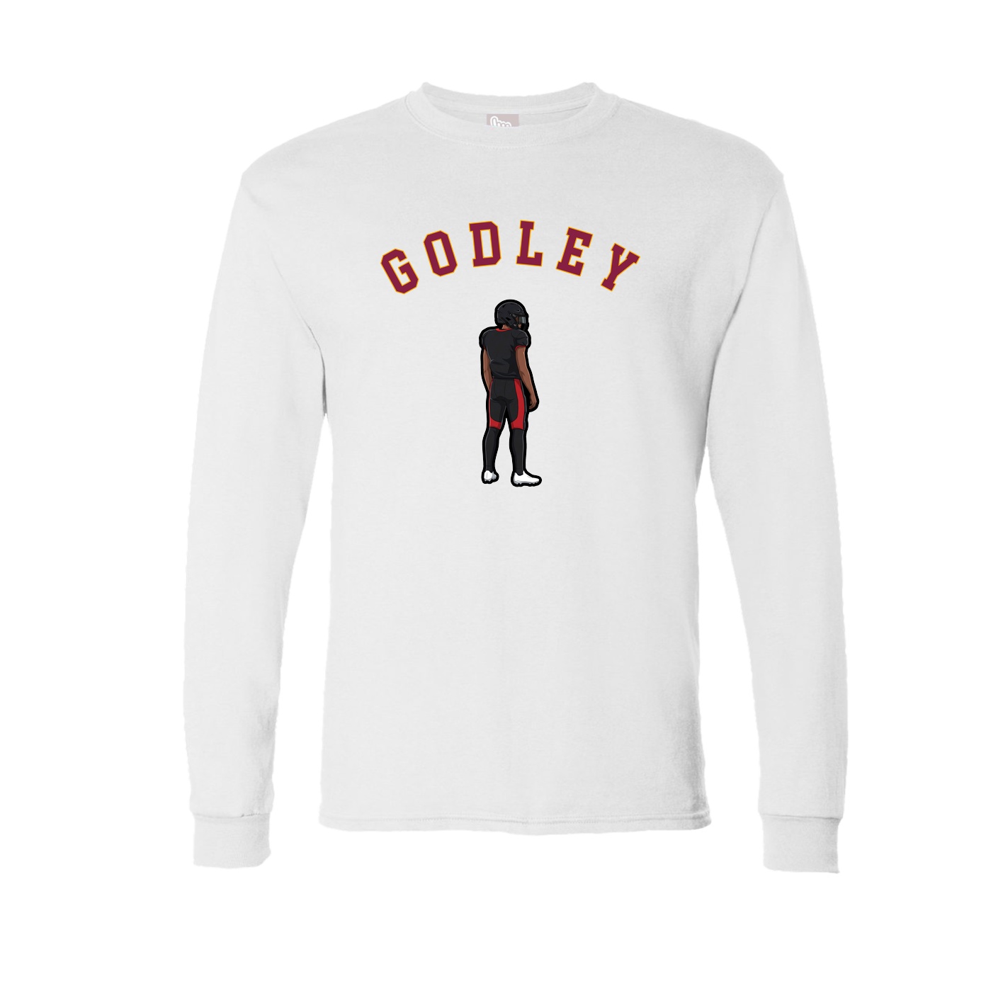 Long Sleeve Tee — Shirsey Arch in White