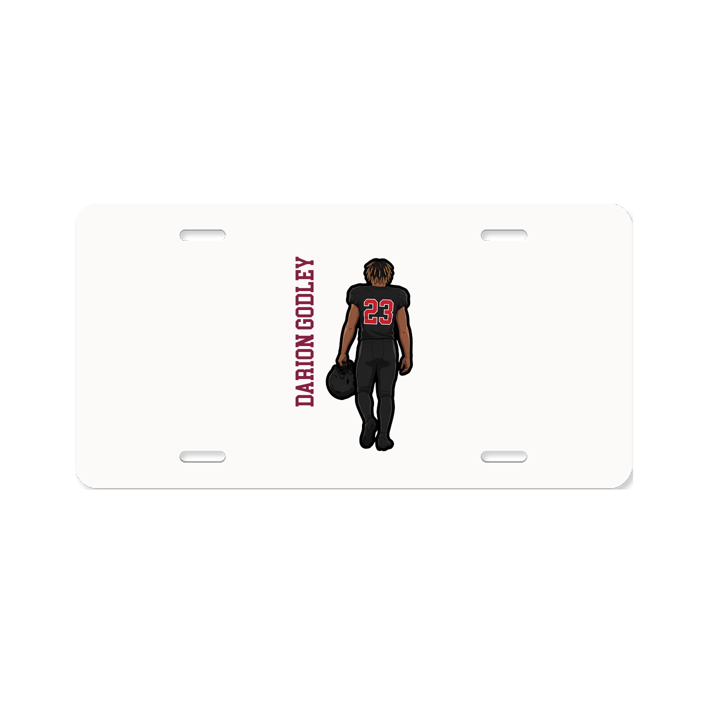 Aluminum License Plate