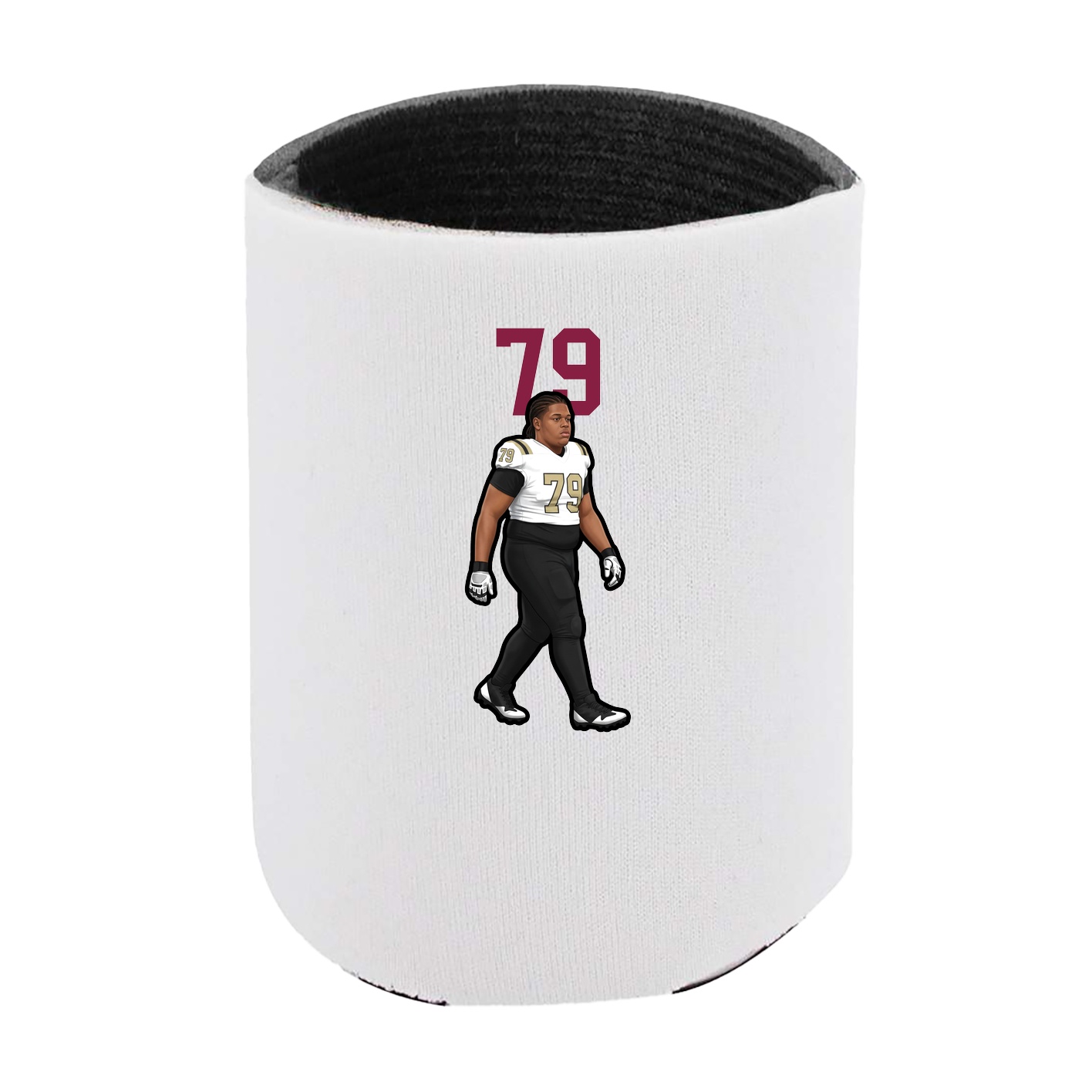 Can Holder — Number Top in White