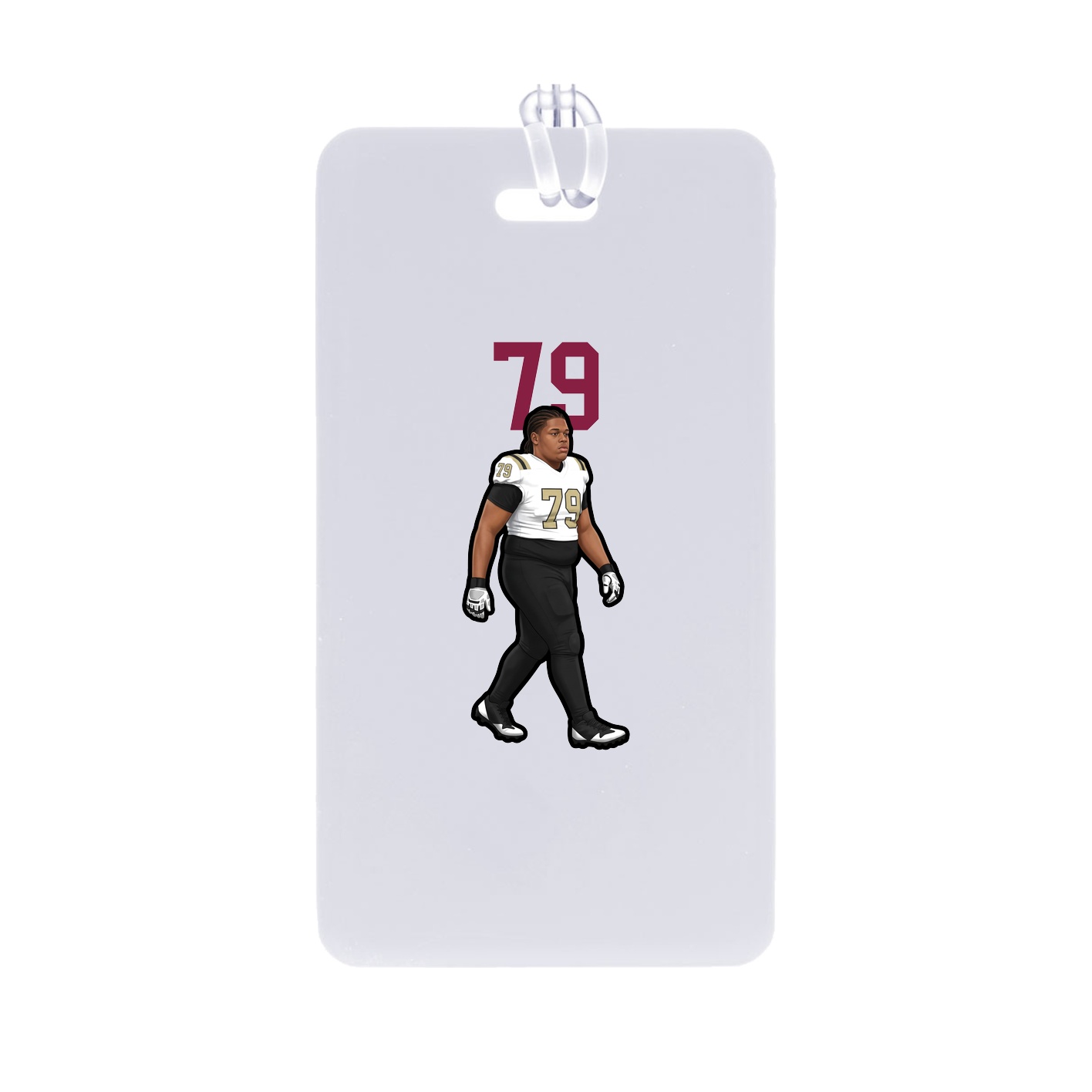 Bag Tag — Number Top in Classic