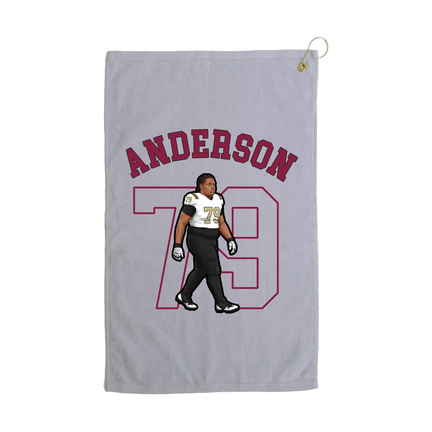 Golf Towel — Shirsey Arch in Grey