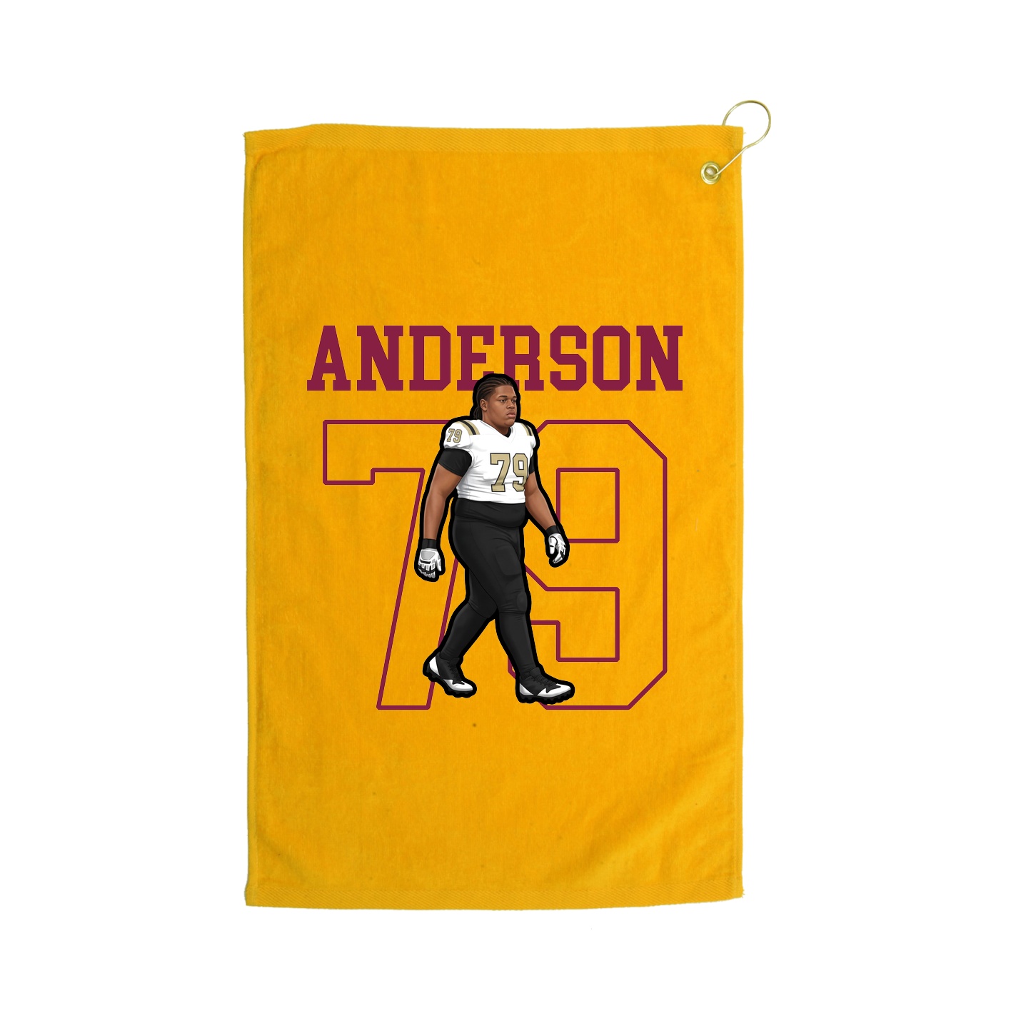 Golf Towel — Shirsey in Gold