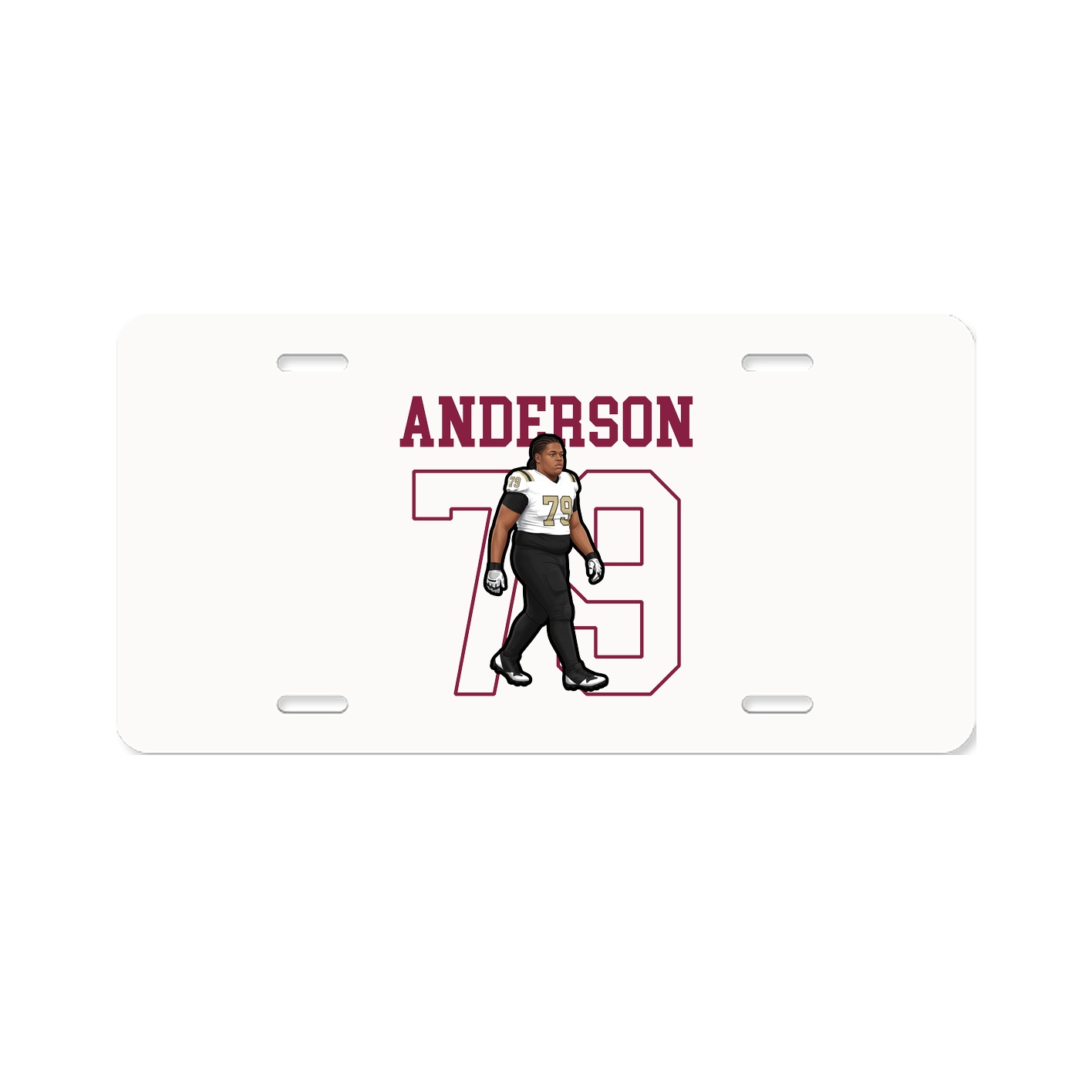 Aluminum License Plate