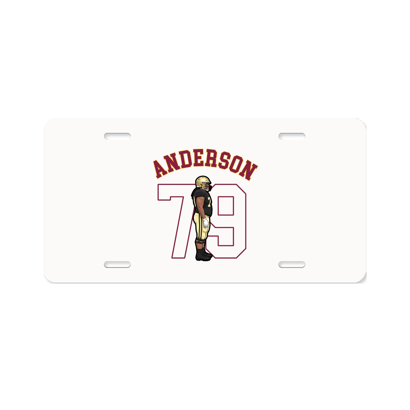 License Plate — Shirsey Arch in Classic