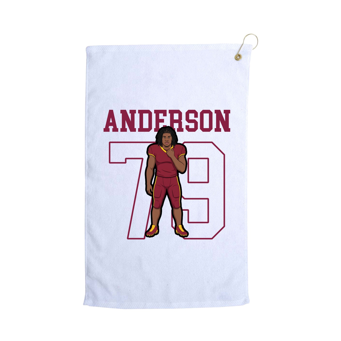 Terry Velour Golf Towel