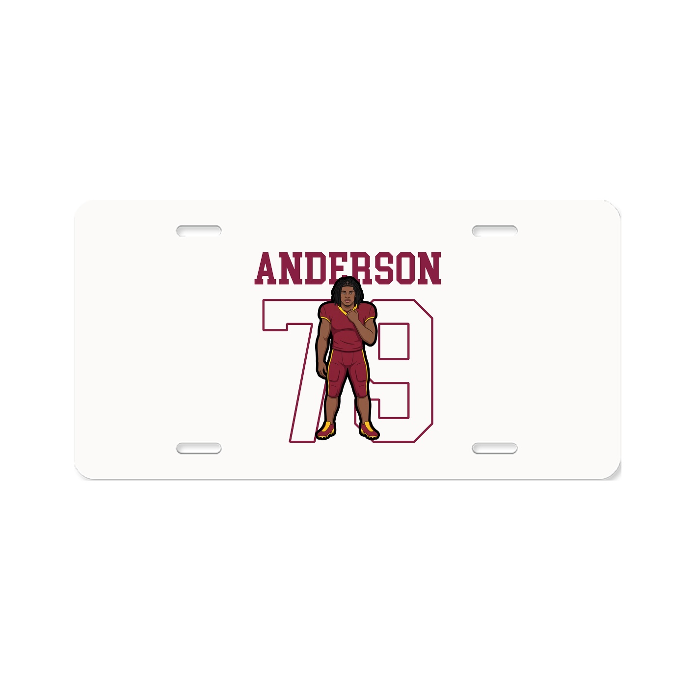 License Plate — Shirsey in Classic