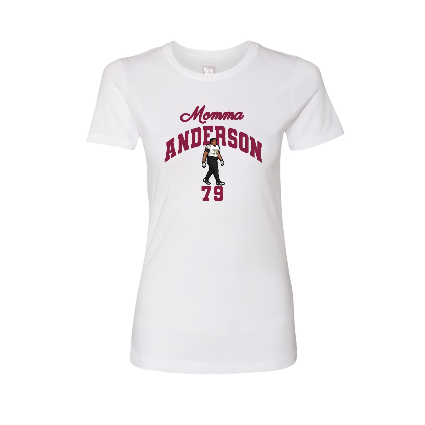 Womens Tee — Mothers Day Arch in White