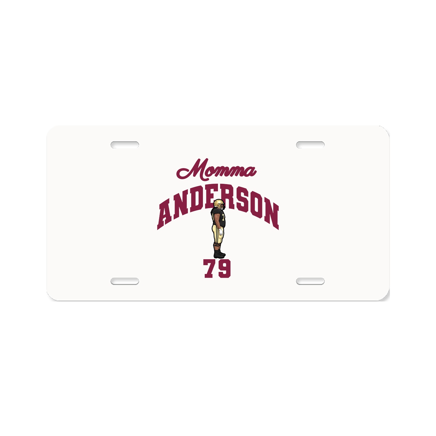 License Plate — Mothers Day Arch in Classic