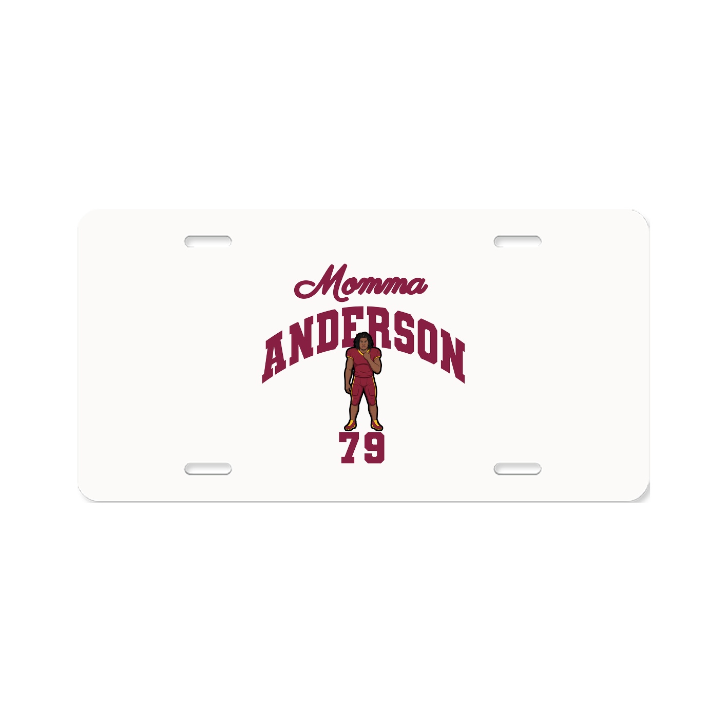 License Plate — Mothers Day Arch in Classic