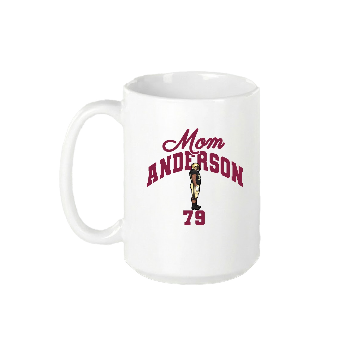 15oz Coffee Mug — Mothers Day Arch in White