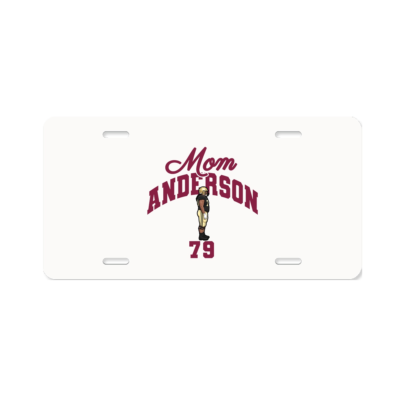 License Plate — Mothers Day Arch in Classic