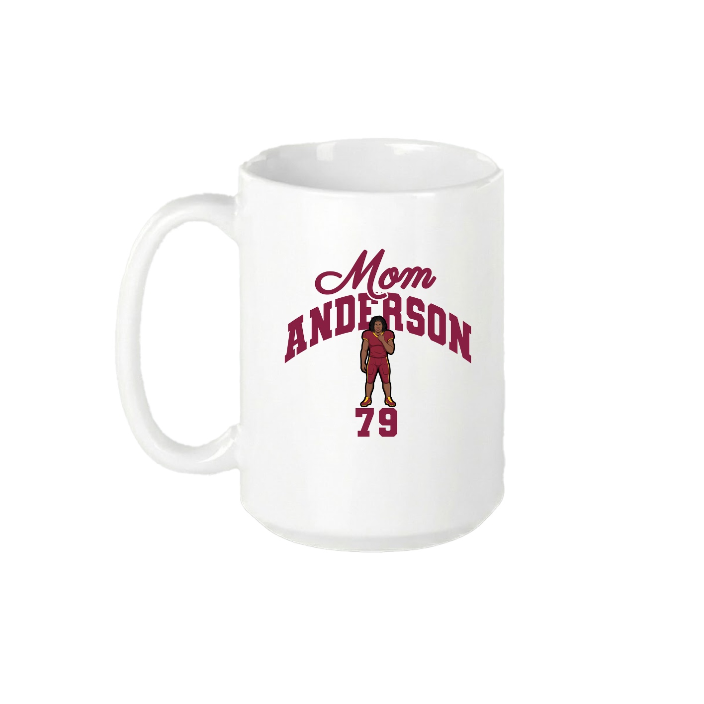 15oz Coffee Mug — Mothers Day Arch in White
