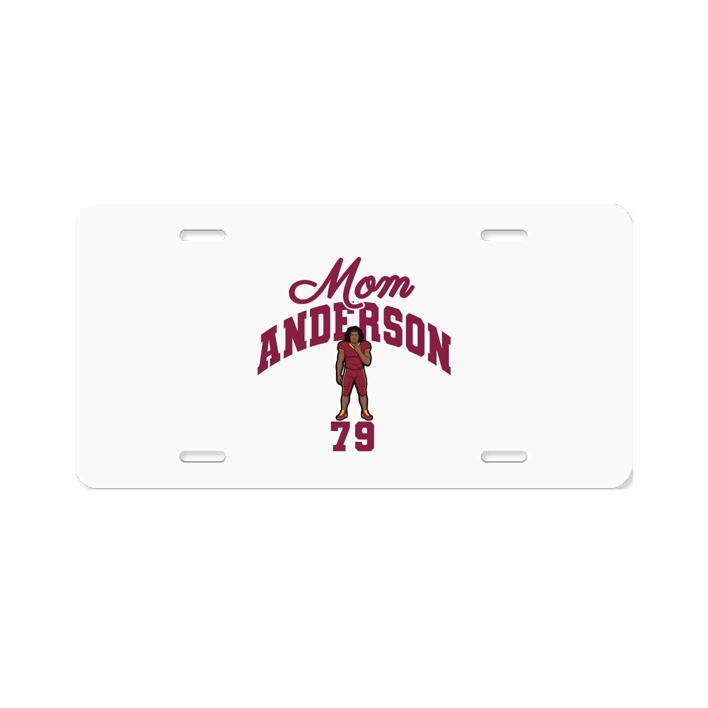 License Plate — Mothers Day Arch in Classic