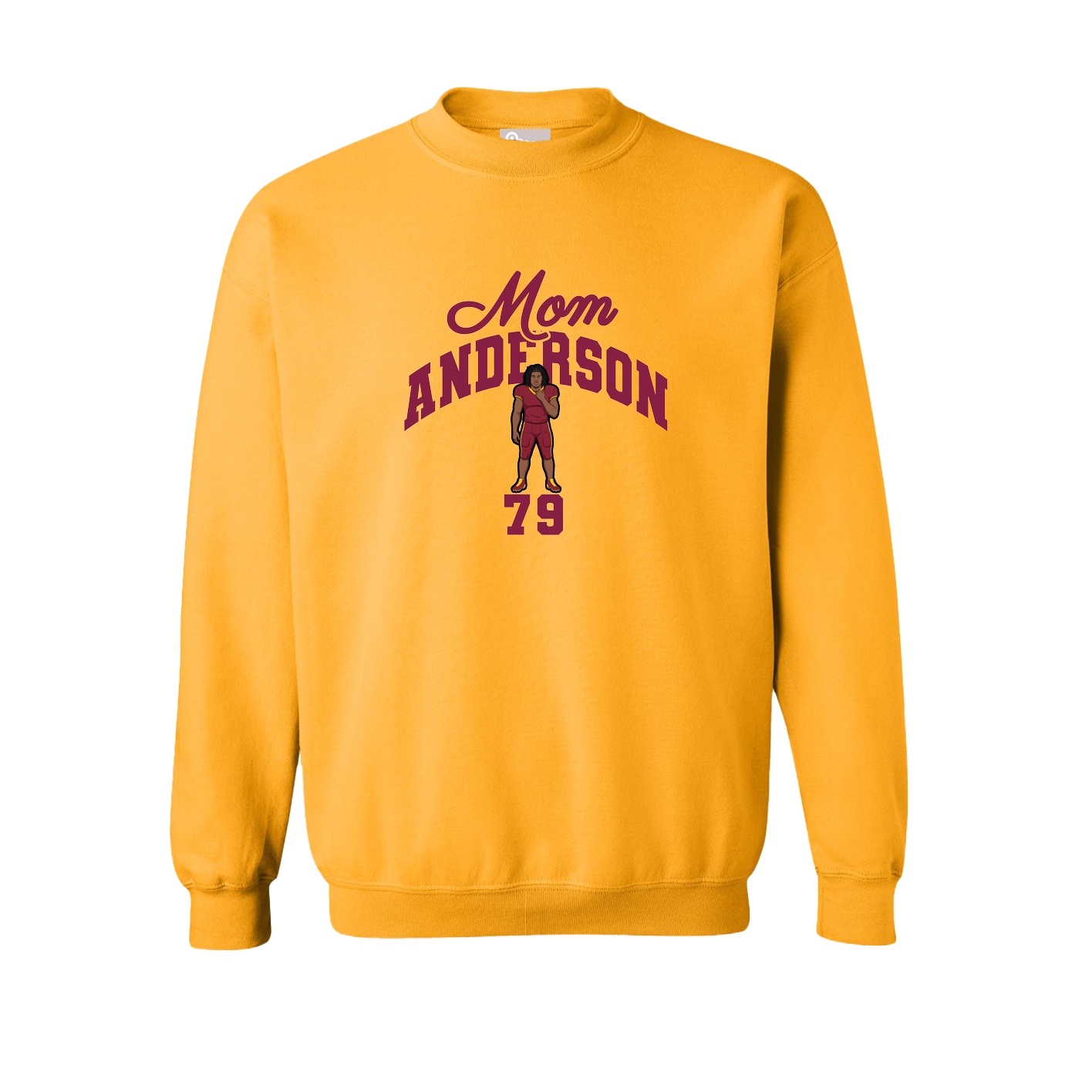 Fleece Crew — Mothers Day Arch in Gold