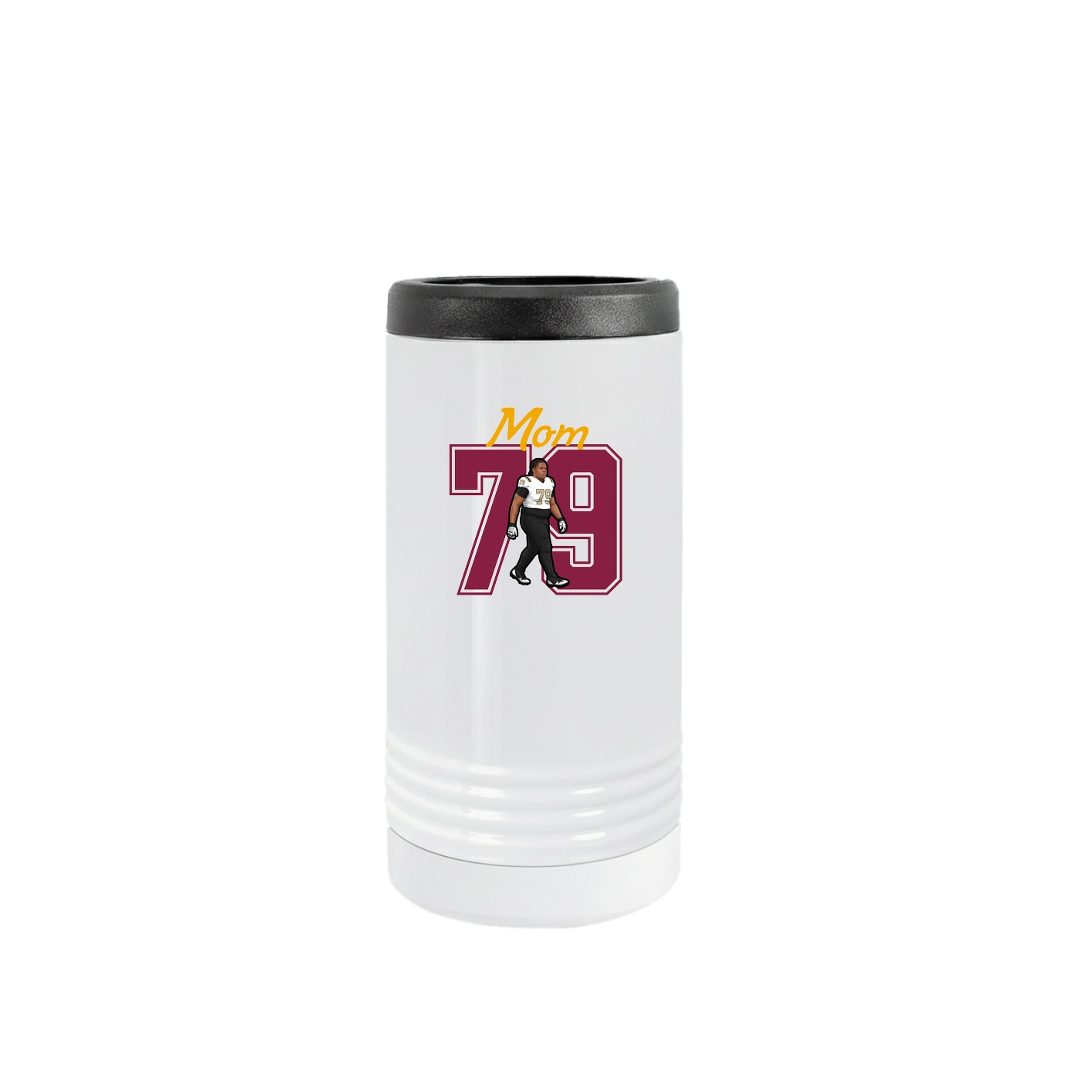 Slim Beverage Holder — Mothers Day Shirsey in White