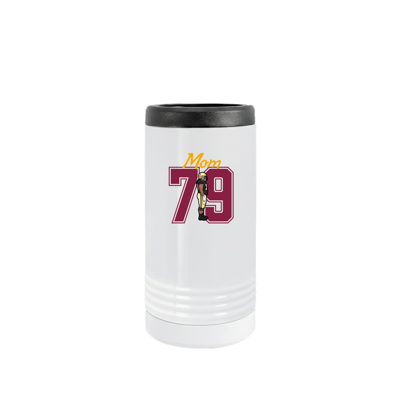 Slim Beverage Holder — Mothers Day Shirsey in White