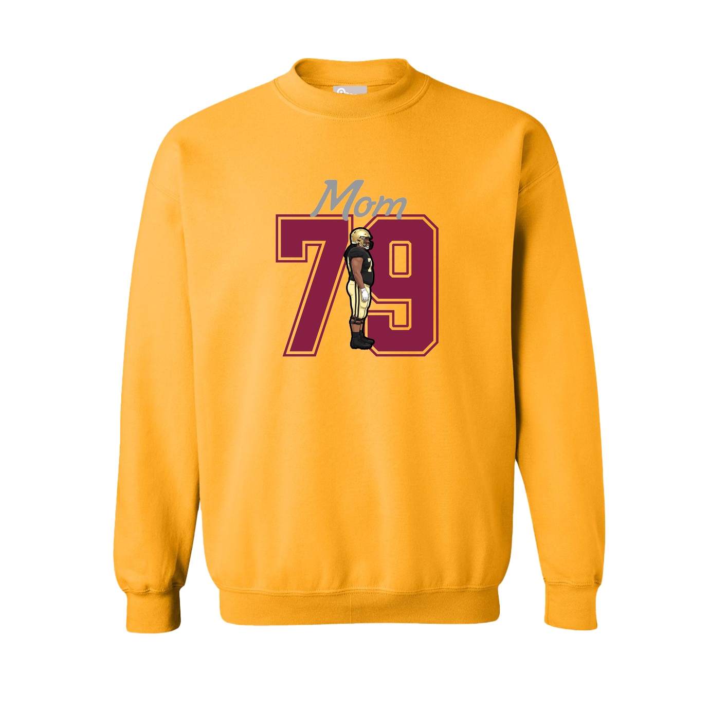 Fleece Crew — Mothers Day Shirsey in Gold