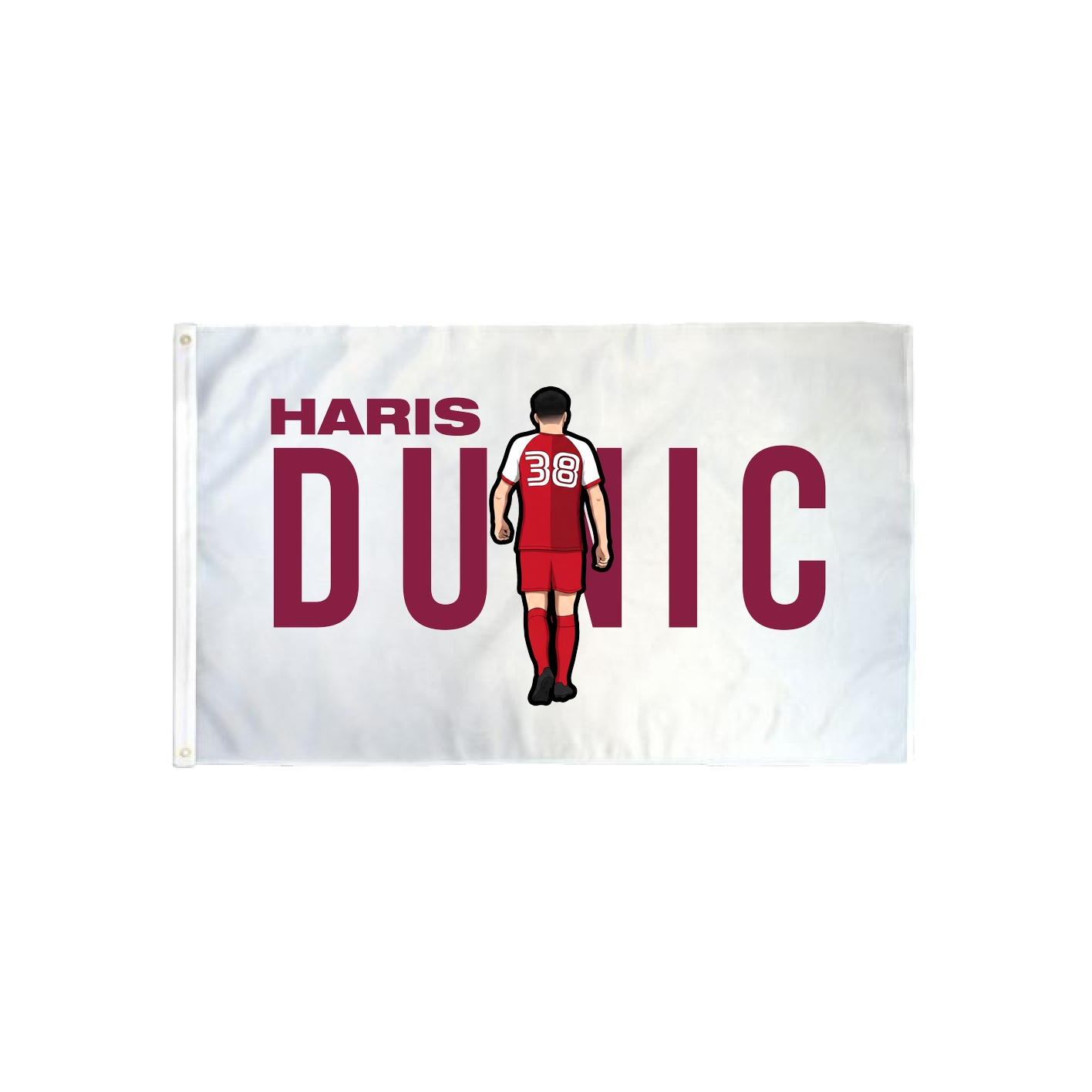3x5 Flag — Player Name in Classic