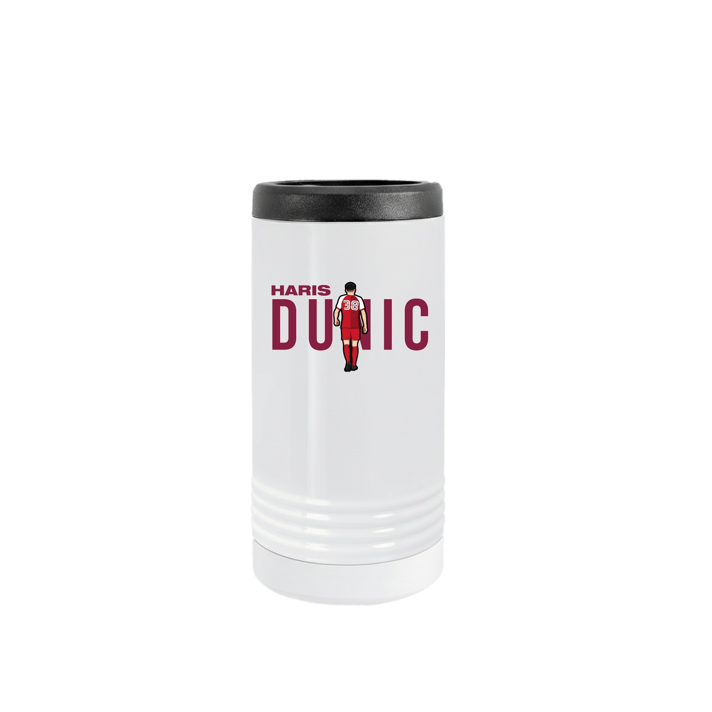 Slim Beverage Holder — Player Name in White
