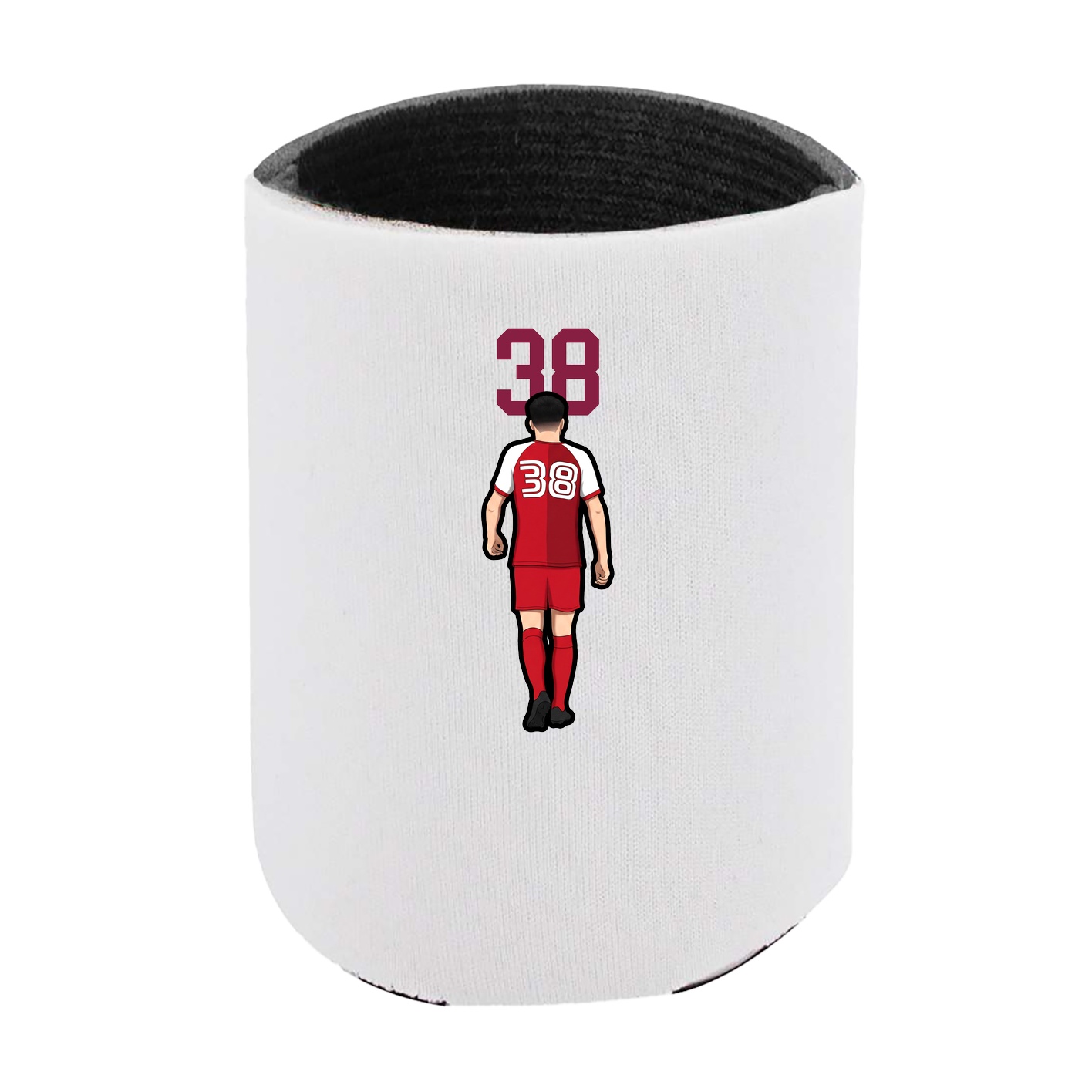 Can Holder — Number Top in White