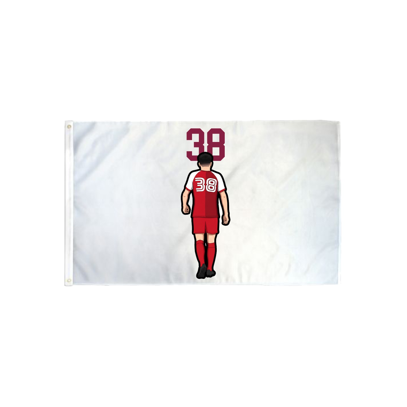 3x5 Flag — Number Top in Classic