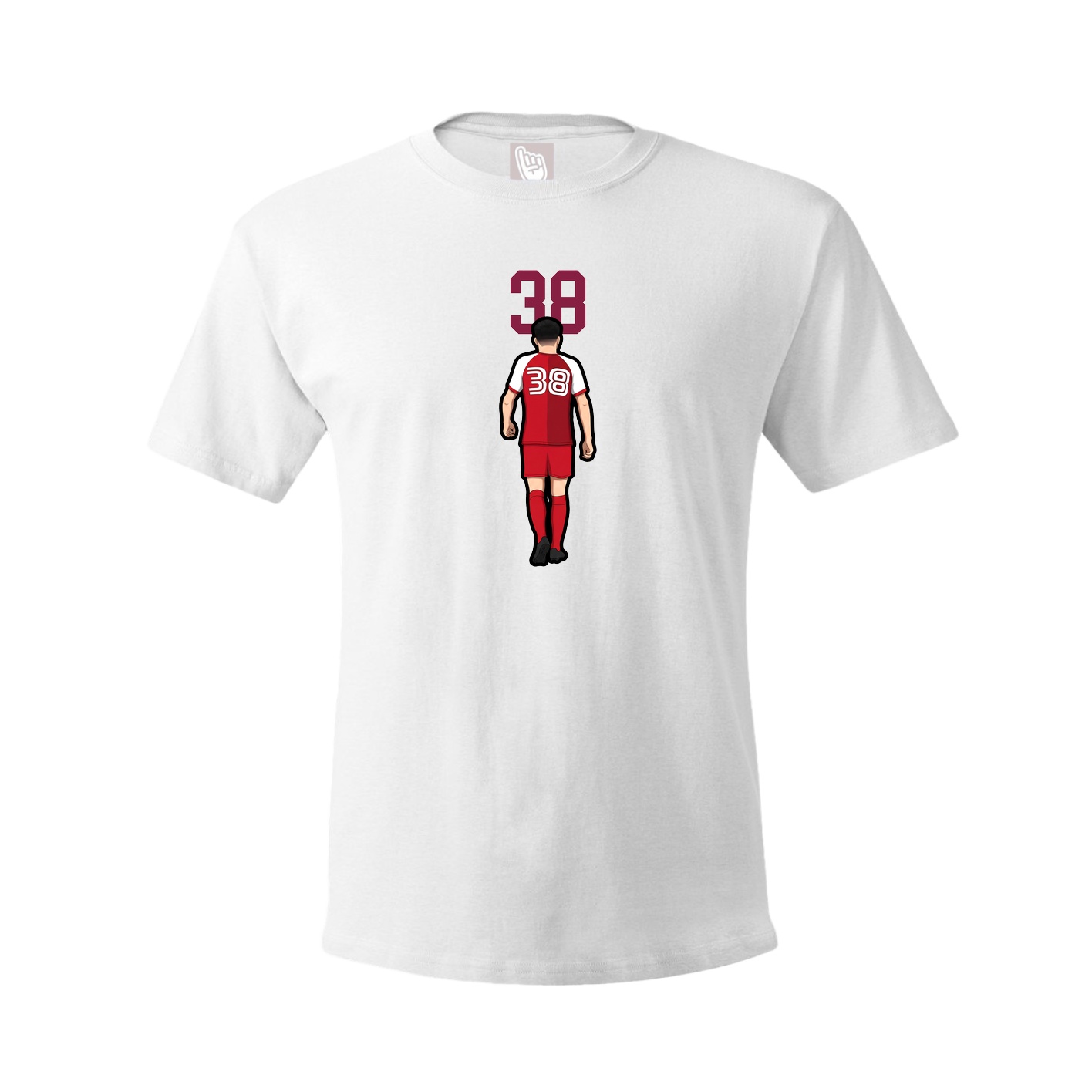 Tee — Number Top in White