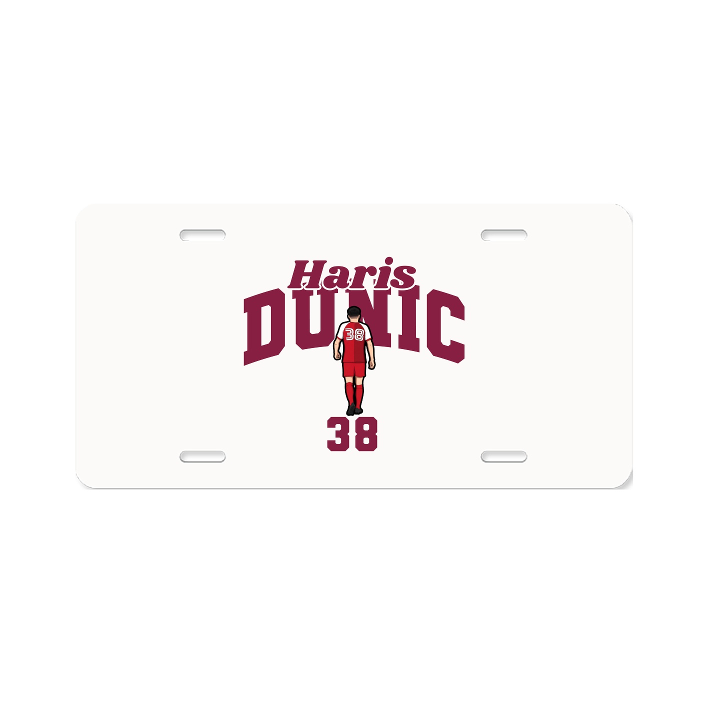 License Plate — Signature Arch in Classic