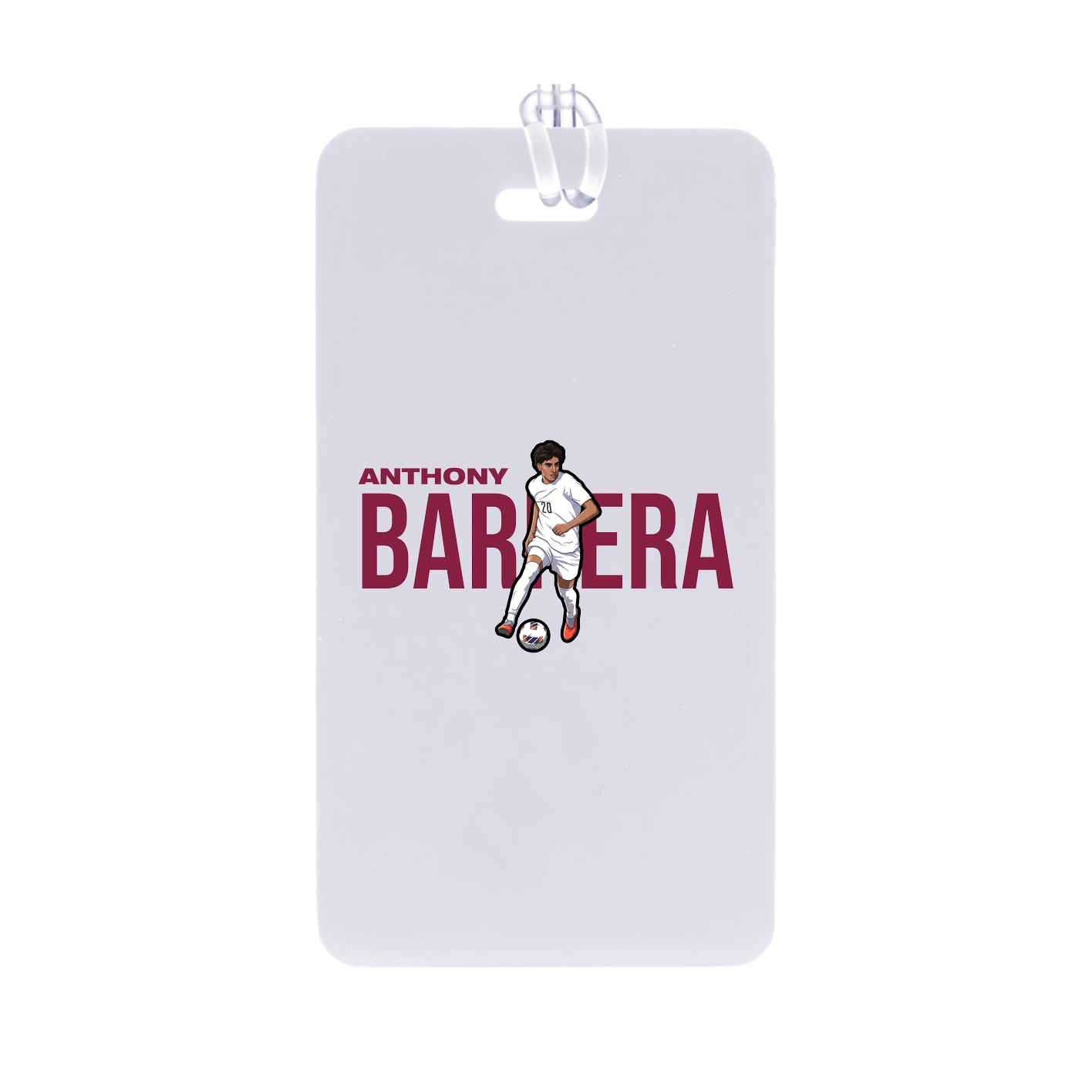 Bag Tag — Player Name in Classic