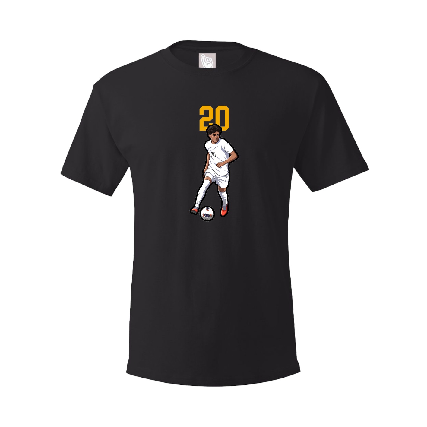 Tee — Number Top in Black
